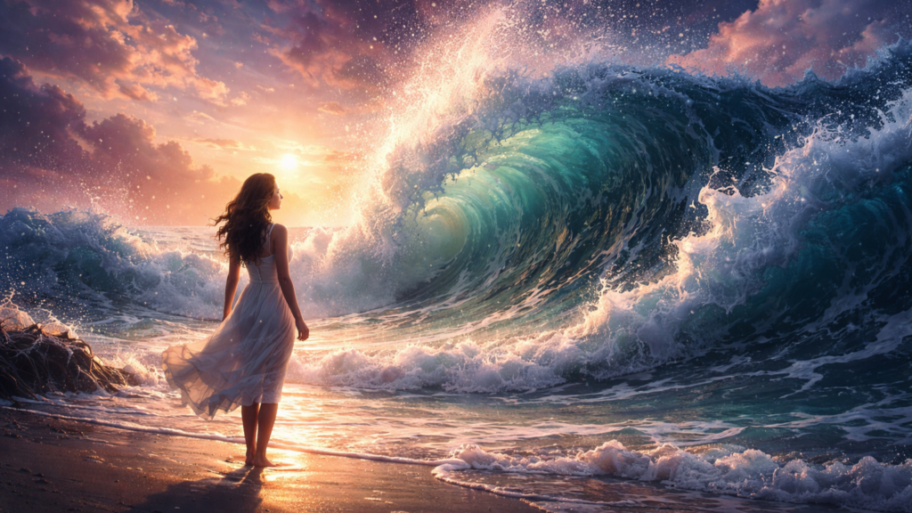 Što znači sanjati valove? Otkrij skriveno značenje