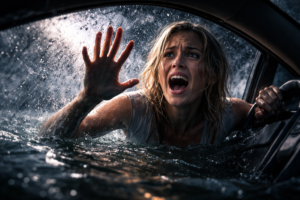 sanjati da tonemo u autu